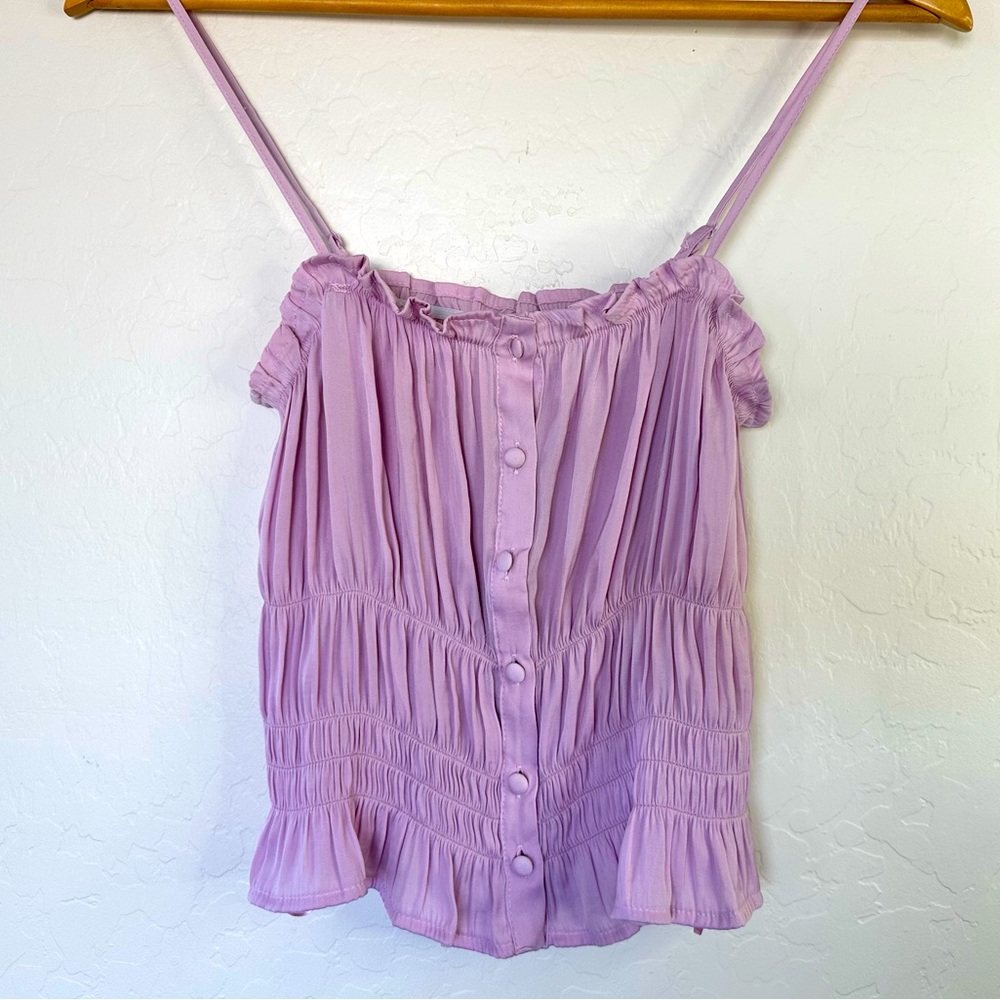 Glassons Lilac Slight Cropped Camisole. Size: 10. Excellent condition